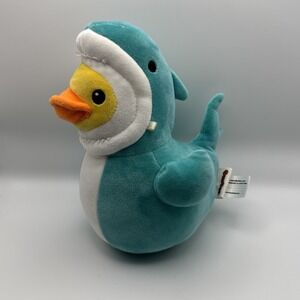 Dan Dee 2025 Summer QUACKERZ 7" Duck Plush SHARK AQUACK